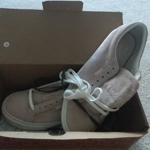 Vans Court DX Pig suede Silver peony